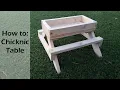 Chicknic Table - How to