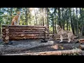 Download Lagu I Survived 1 Month Building This Log Cabin While Predators Hunted Me