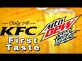 New KFC Sweet Lightning Mountain Dew Review - 1st Taste
