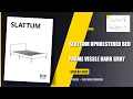 Bullying You Into Building The IKEA Slattum Upholstered Bed Frame