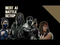 Best AI Battle Setup Noob Liu Kang Kitana Mortal Kombat 11