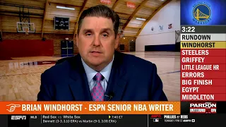 Windy latest on LeBron, plus possible backup plans for Warriors, Cavs | PARDON THE INTERRUPTION