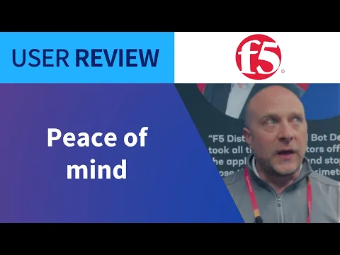 Thumbnail for Manager of Security Engineering and Architecture Delivers His Verdict | F5 BIG-IP Review