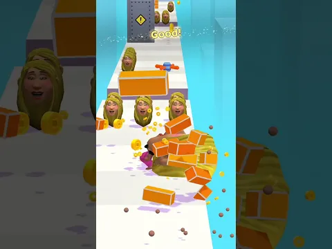 Big Yellow Head on Hardest Parkour #shorts