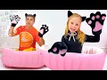 Download Lagu Nastya thinks that she is a cat