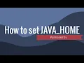 How to Set JAVA - HOME in Mac permanently