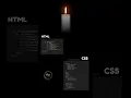 How to make Candel Html Css JavaScript