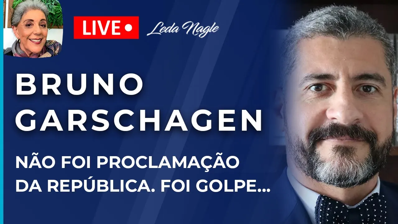 BRUNO GARSCHAGEN CIENTISTA POLÍTICO : NÃO FOI PROCLAMAÇÃO DA REPÚBLICA.FOI GOLPE MILITAR REPUBLICANO