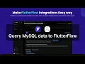 Query data from MySQL to FlutterFlow