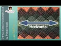 Entrelac Classic Horizontal Crochet Stitch Made Easy Tutorial How To