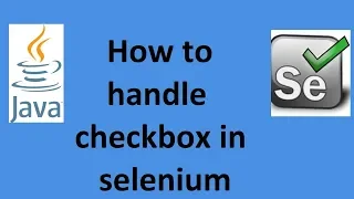 How to handle Checkbox in Selenium Selenium Webdriver with Java tutorials