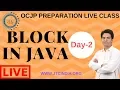 Core Java Live Class OCJP Preparation Instance Static Block in Java by Som Sir Part-2