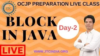 Core Java Live Class OCJP Preparation Instance Static Block in Java by Som Sir Part-2