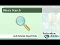 Refresher on Binary Search and Lower and Upper Bound