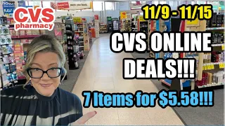 CVS ONLINE DEALS THRU 11 15 7 Items For 5 58 