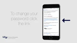UCSF Fitness and Recreation App Login