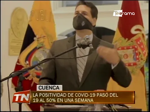 Positividad de covid-19 pasó del 19 al 50% en una semana