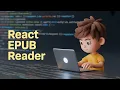 Build a React js EPUB Reader Viewer Offline Web App in Browser Using TypeScript