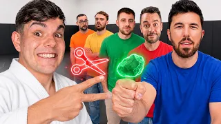 Me ENFRENTÉ a 100 YOUTUBERS en PIEDRA/PAPEL/TIJERA