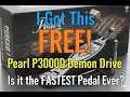 Pearl P3000D Eliminator Demon Drive Unboxing The FASTEST Bass Drum Pedal Show Tell Review