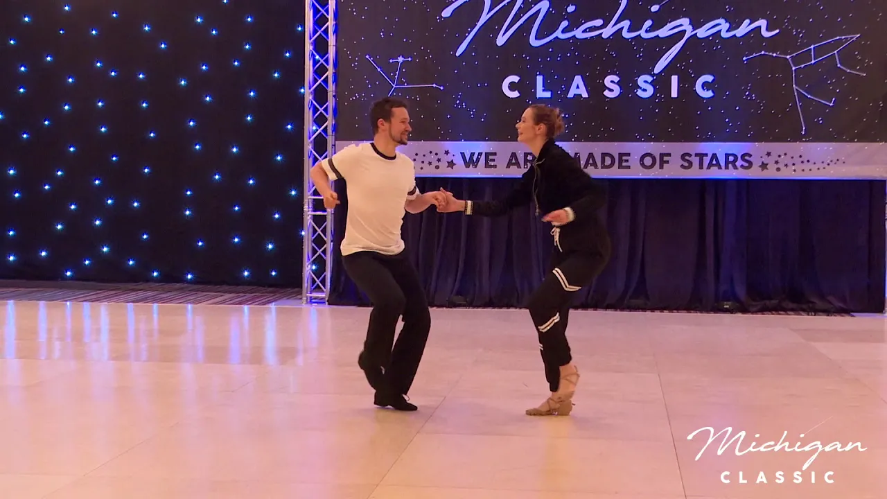 Michigan Classic 2019 Pro Am Open Routine Clare Levy with Philippe Berne