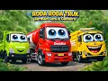 Lagu Roda Roda Truk Berputar - Lagu Anak Roda Truk Terbaru 🚛🎶| Lagu Truk Anak Belajar Berlalu Lintas 🚦🚧