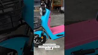 Unit Mulus Lengkap Siap Pakai Reels Sepedalistrik  Unit Mulus Lengkap Siap Pakai Reels Sepedalistrik