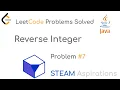 LeetCode Problems Solved Problem 7 Reverse Integer Easy
