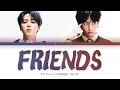 Download Lagu BTS Friends Lyrics (방탄소년단 친구 가사) [Color Coded Lyrics/Han/Rom/Eng]