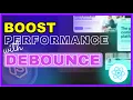 Increase performance of your react project using DEBOUCE React Tutorial debouncing in react app