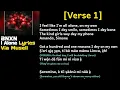 BNXN – I Alone (Lyrics)