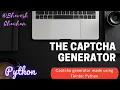 Captcha Generator Using Tkinter Python Python Programs Tkinter Bhavesh Chauhan