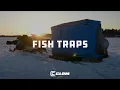 Clam Outdoors FISHTRAP Ice fishing Shelter Line Up