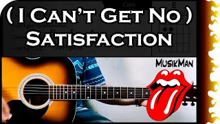 Download (I CAN'T GET NO) SATISFACTION - The Rolling Stones 👅 / GUITAR Cover / MusikMan N°013 MP3
