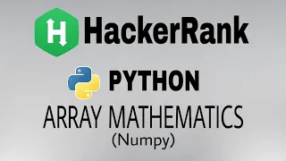 Array Mathematics Hackerrank Python Solution English Explanation