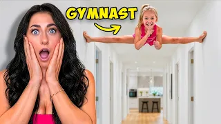 Becoming Parents to a GYMNAST for 24 Hours!