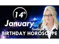 January 14 Zodiac Horoscope Birt ay Personality - Capricorn