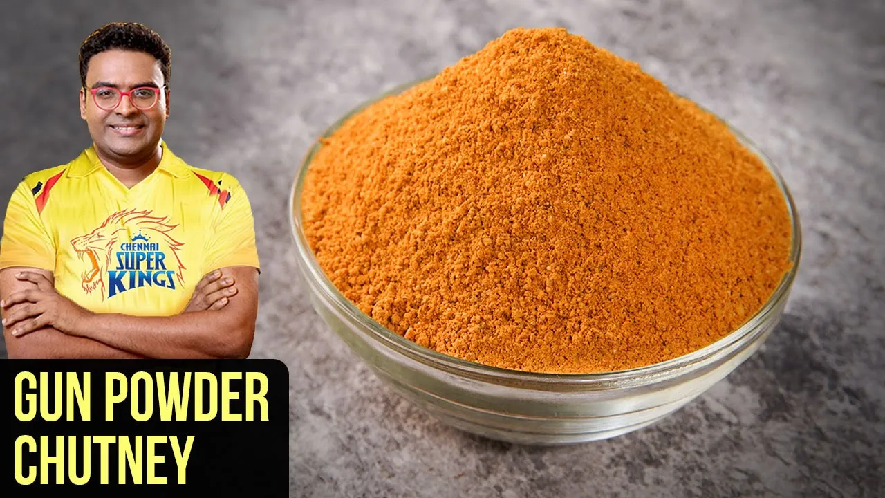 Gun Powder For Idli Dosa - How To Make Idli Podi - Indian Culinary League - Varun Inamdar