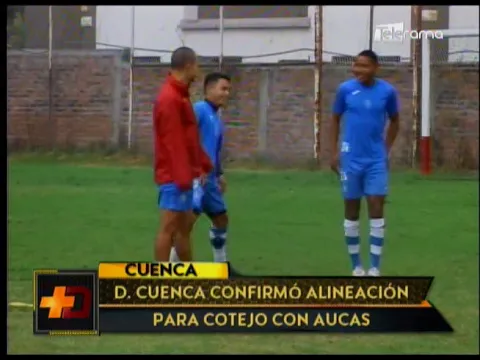 Deportivo Cuenca confirmó alineación para cotejo con Aucas