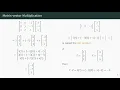 Matrix-vector and Matrix-matrix Multiplication