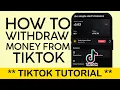 How to Wit raw Money from Tiktok Account How to Redeem Tiktok Rewards 2025
