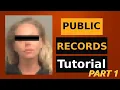 Private Investigator Tutorial Part 1 How to do a free criminal public records background check