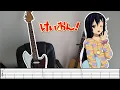 Download Lagu [TABS] K-ON!【Tenshi ni fureta yo!】Guitar Cover