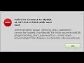 Authentication Plugin caching - sha2