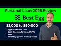 Best Egg Personal Loan 2025 Review 2 000 to 50 000