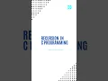 Recursion in C