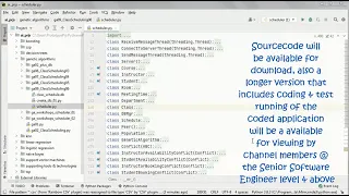 Class Scheduling Genetic Algorithm Python prototype project 06 - public version