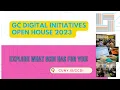 GC Digital Initiatives 2023 Open House