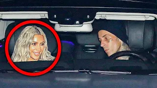 did travis barker have a secret relationship with kim kardashian