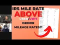 Several Uber And Lyft Drivers Mileage Pay Rates NOW BELOW IRS Standard Mileage Deduction Rate